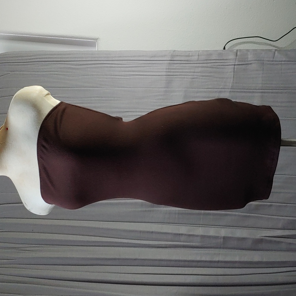 Brown shein dress